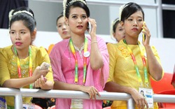 SEA Games 27: Ngẩn ngơ ngắm những người đẹp Myanmar