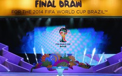 Bốc thăm chia bảng VCK World Cup 2014: ĐT Anh rơi trúng bảng “tử thần”