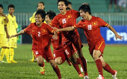 Tuyển nữ Việt Nam &#34;rửa hận&#34; cho đội U23 bằng trận đại thắng