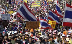 Thái Lan: Biểu tình không ngăn được bầu cử