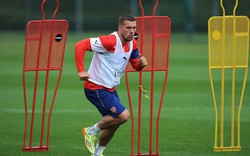 Podolski công khai ý định “tháo chạy” khỏi Arsenal