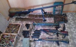 An ninh Ukraine phát hiện kho vũ khí khủng của nhóm nổi dậy