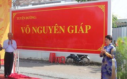 Đồng Nai tổ chức lễ đặt tên đường mang tên Đại tướng Võ Nguyên Giáp