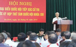 Tổng Bí thư Nguyễn Phú Trọng tiếp xúc cử tri quận Ba Đình, Tây Hồ