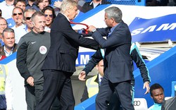 Xót học trò, Wenger suýt “choảng” Mourinho bên ngoài sân