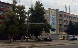 Quang cảnh Lugansk, Đông Ukraine ảm đạm, vắng tanh như “thành phố ma“