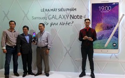 Samsung ra mắt Galaxy Note 4 tại thị trường Việt Nam