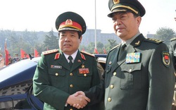 Bộ trưởng Phùng Quang Thanh hội kiến Phó Chủ tịch Quân ủy TW Trung Quốc
