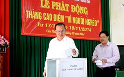 Cần Thơ phát động “Tháng cao điểm vì người nghèo”