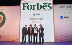 PVFCCo liên tiếp nhận giải thưởng “Top 50 công ty niêm yết tốt nhất” do Forbes Vietnam bình chọn