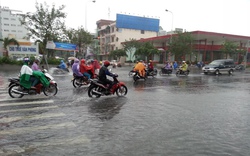 Nhiều nơi ở Đà Nẵng ngập nặng sau mưa