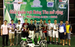 Hưng Yên: Phong trào quần vợt phát triển mạnh mẽ