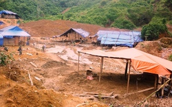Quảng Nam: “Vàng tặc” lập trại khai thác trái phép