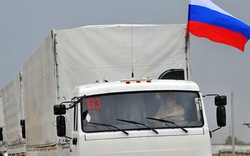 Nga tổ chức đoàn xe nhân đạo thứ 5 tiếp tế cho miền Đông Ukraine