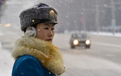 Những hình ảnh mới lạ về mùa đông ở Triều Tiên