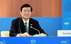 Chủ tịch nước Trương Tấn Sang phát biểu tại Hội nghị APEC 22
