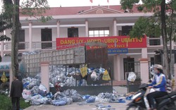Thái Nguyên: Bức xúc ô nhiễm, dân chặn xe rác cho thẳng vào trụ sở xã