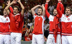 Federer “lên đồng” giúp Thụy Sỹ vô địch Davis Cup