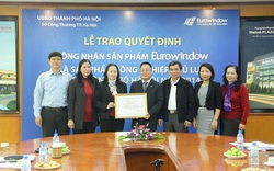 Eurowindow lần thứ 3 liên tiếp được công nhận là sản phẩm chủ lực của Hà Nội