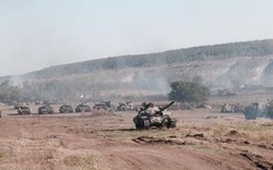 Ly khai điều loạt xe tăng quần thảo khu vực bắc Luhansk
