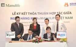 Manulife Việt Nam và MHB hợp tác phân phối sản phẩm BHNT qua kênh ngân hàng