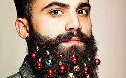 Bộ trang trí Giáng sinh dành riêng cho...râu