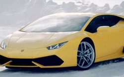 Chiêm ngưỡng Lamborghini Huracan trượt băng cực đỉnh