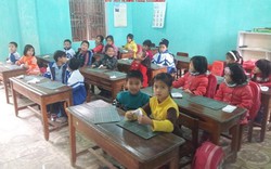 Hà Tĩnh: Hơn 70% học sinh xã Hương Bình đã tới trường học