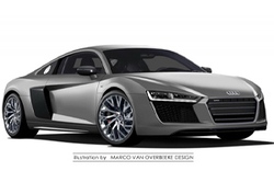 Audi R8 2015 rỏ rỉ, thiết kế đậm chất thể thao