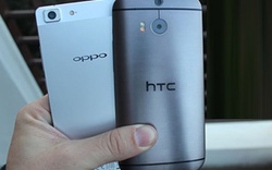 HTC One M8 vs Oppo R5: Mạnh mẽ đọ siêu mỏng