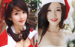 Ngắm nữ sinh Hà Nội xinh đẹp đón Noel