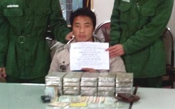 Bắt đối tượng “tuồn” 20 bánh heroin từ Lào về Việt Nam