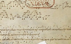 Tìm thấy bản nhạc cổ 1.100 năm tuổi
