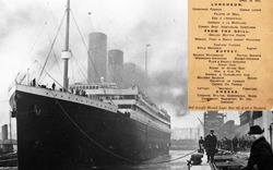 Bí ẩn đằng sau thực đơn cuối cùng trên tàu Titanic giá 2 tỷ