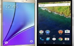 So sánh Google Nexus 6P với Samsung Galaxy Note 5
