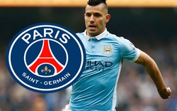 PSG dùng 100 triệu euro gạ Man City bán Aguero