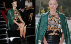 Miranda Kerr đẹp hút hồn tại show của Louis Vuitton