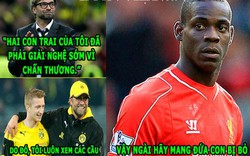 ẢNH CHẾ: Công Vinh chỉ trích “anh hùng bàn phím”, Balotelli ngỏ lời với Klopp