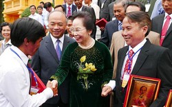 Chùm ảnh: Phó Chủ tịch nước tiếp đoàn đại biểu “Nông dân Việt Nam xuất sắc 2015”