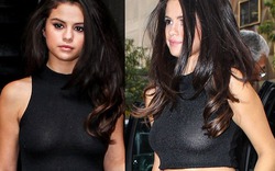 Selena Gomez táo bạo ủng hộ ngày Quốc tế không áo lót