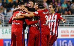 Kết quả, BXH: Atletico giành trọn 3 điểm, Inter bị Juve cầm hòa