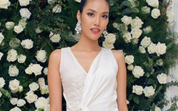 Lan Khuê diện váy lạ trước thềm Miss World 2015