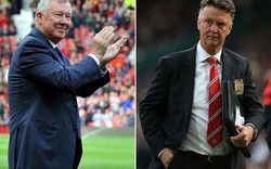 Van Gaal san bằng thành tích buồn với Sir Alex