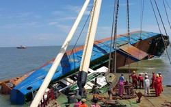 Vụ lật tàu ở Cần Giờ: Phát hiện 1 thi thể trôi dạt trên biển
