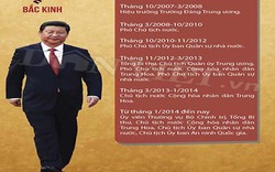 Infographic: Sự nghiệp của Tổng Bí thư, Chủ tịch TQ Tập Cận Bình