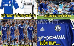 ẢNH CHẾ: Chelsea “thê thảm” vì nhà tài trợ, Martial “nổ vang trời”