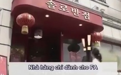 Quán ăn dành riêng cho F.A "độc nhất vô nhị"