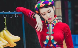 Mẫu Việt diện áo dài rực rỡ trên đất Malaysia