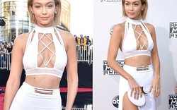 Gigi Hadid thống trị thảm đỏ với váy của NTK gốc Việt