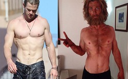 "Thần Sấm" Chris Hemsworth gây sốc với thân hình ốm o